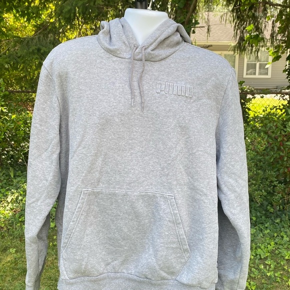 PUMA Men's Gray Hoodie - Picture 2 of 6